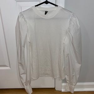 SHEIN Puffer Sleeve Top